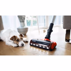 Bosch BCS711PET aspirateur balai et balai électrique Batterie Sec Sans sac 0,3 L Noir, Rouge 3 Ah - Vue supplémentaire 2