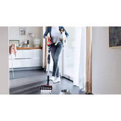 Bosch BCS711PET aspirateur balai et balai électrique Batterie Sec Sans sac 0,3 L Noir, Rouge 3 Ah - Vue supplémentaire 6