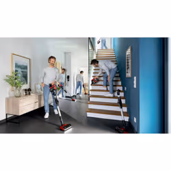 Bosch BCS711PET aspirateur balai et balai électrique Batterie Sec Sans sac 0,3 L Noir, Rouge 3 Ah - Vue supplémentaire 7