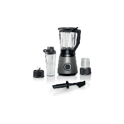 Bosch Serie 4 MMB6177S blender 1,5 L Mélangeur de table 1200 W Noir, Argent