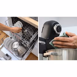 Bosch Serie 6 MUMS6ZS00 robot de cuisine 1600 W 5,5 L Noir, Acier inoxydable Balances intégrées - Vue supplémentaire 7