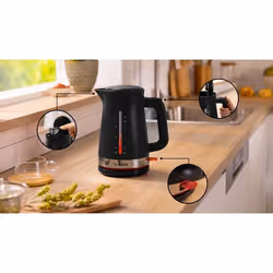 Bosch TWK4M223 bouilloire 1,7 L 2400 W Noir - Vue supplémentaire 4