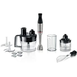 Bosch Serie 6 MSM6M871 blender Mélangeur par immersion 1200 W Noir, Acier inoxydable