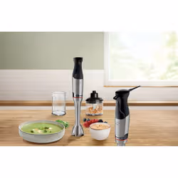 Bosch Serie 6 MSM6M871 blender Mélangeur par immersion 1200 W Noir, Acier inoxydable - Vue supplémentaire 8