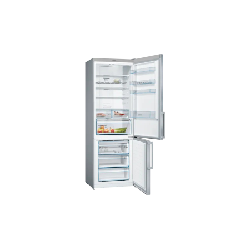 Bosch Serie 4 KGN49XIDQ réfrigérateur-congélateur Pose libre 438 L D Acier inoxydable