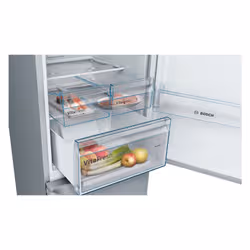 Bosch Serie 4 KGN49XIDQ réfrigérateur-congélateur Pose libre 438 L D Acier inoxydable - Vue supplémentaire 5