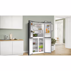 Bosch Serie 4 KMC85LBEA frigo américain Pose libre 547 L Noir - Vue supplémentaire 2