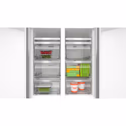 Bosch Serie 4 KMC85LBEA frigo américain Pose libre 547 L Noir - Vue supplémentaire 3
