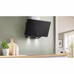 Bosch Serie 2 DWK63PJ61T hotte Montée au mur Noir 360 m³/h A - Vue supplémentaire 2