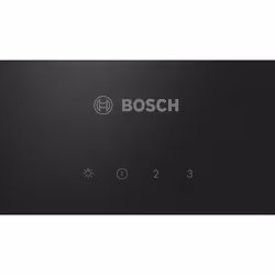 Bosch Serie 2 DWK63PJ61T hotte Montée au mur Noir 360 m³/h A - Vue supplémentaire 4