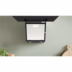 Bosch Serie 2 DWK63PJ61T hotte Montée au mur Noir 360 m³/h A - Vue supplémentaire 5