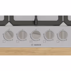 Bosch Serie 4 PGQ7B5K90 plaque Acier inoxydable Intégré 75 cm Gaz 5 zone(s) - Vue supplémentaire 2