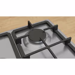 Bosch Serie 4 PGQ7B5K90 plaque Acier inoxydable Intégré 75 cm Gaz 5 zone(s) - Vue supplémentaire 3