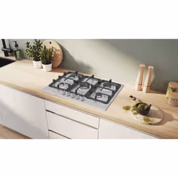 Bosch Serie 4 PGQ7B5K90 plaque Acier inoxydable Intégré 75 cm Gaz 5 zone(s) - Vue supplémentaire 5