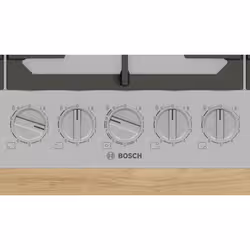 Bosch Serie 6 PCR9A5I90 plaque Acier inoxydable Intégré 90 cm Gaz 5 zone(s) - Vue supplémentaire 2