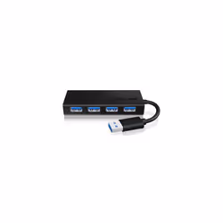 ICY BOX IB-AC6104-B USB 3.2 Gen 1 (3.1 Gen 1) Type-A 5000 Mbit/s Noir - Vue supplémentaire 2