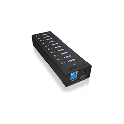 ICY BOX IB-AC6110 USB 3.2 Gen 1 (3.1 Gen 1) Type-B 5000 Mbit/s Noir