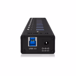 ICY BOX IB-AC6110 USB 3.2 Gen 1 (3.1 Gen 1) Type-B 5000 Mbit/s Noir - Vue supplémentaire 3