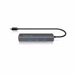 ICY BOX IB-HUB1406-C USB 3.2 Gen 1 (3.1 Gen 1) Type-C Anthracite - Vue supplémentaire 3