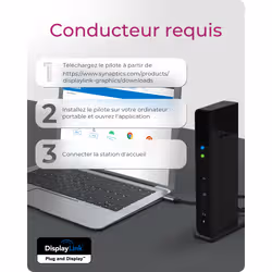 ICY BOX IB-DK2251AC Avec fil USB 3.2 Gen 2 (3.1 Gen 2) Type-A Noir - Vue supplémentaire 2