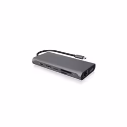 ICY BOX IB-DK4050-CPD Avec fil USB 3.2 Gen 1 (3.1 Gen 1) Type-C Anthracite - Vue supplémentaire 2
