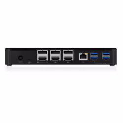 ICY BOX IB-DK2254AC Avec fil USB 3.2 Gen 2 (3.1 Gen 2) Type-C Noir - Vue supplémentaire 6