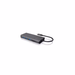 ICY BOX IB-DK4070-CPD Avec fil USB 3.2 Gen 1 (3.1 Gen 1) Type-C Anthracite, Noir - Vue supplémentaire 4