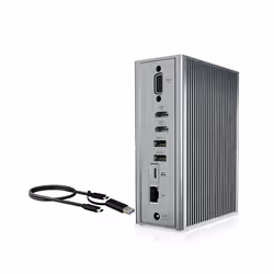 ICY BOX IB-DK2262AC Avec fil USB 3.2 Gen 1 (3.1 Gen 1) Type-C Anthracite - Vue supplémentaire 2