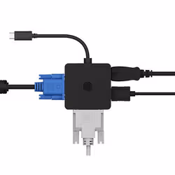 ICY BOX IB-DK1104-C adaptateur graphique USB 3840 x 2160 pixels Noir - Vue supplémentaire 3