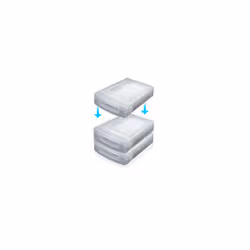 ICY BOX IB-AC602A Étui Plastique Translucide - Vue supplémentaire 2