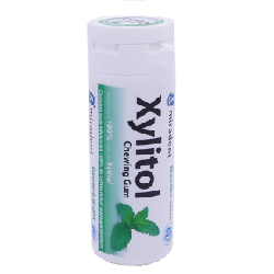 Miradent Xylitol Chewing Gum Menthe Verte 30 gommes