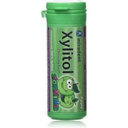 MIRADENT XYLITOL CHEWING GUM APPLE KIDS B30