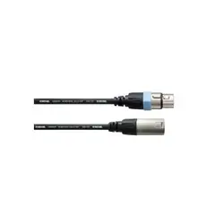 Cordial INTRO CCM 1 FM câble audio 1 m XLR (3-pin) Noir
