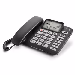 Gigaset DL 580 Téléphone analogique Identification de l'appelant Noir - Vue supplémentaire 6