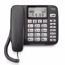 Gigaset DL 580 Téléphone analogique Identification de l'appelant Noir - Vue supplémentaire 8