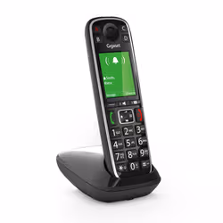 Gigaset E720 Téléphone analog/dect Identification de l'appelant Noir - Vue supplémentaire 2