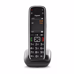Gigaset E720 Téléphone analog/dect Identification de l'appelant Noir - Vue supplémentaire 3