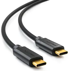 deleyCON MK1040 câble USB USB 3.2 Gen 1 (3.1 Gen 1) 0,5 m USB C Noir