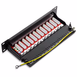 deleyCON MK3217 baie de branchements 1U - Vue supplémentaire 3