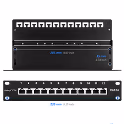 deleyCON MK3217 baie de branchements 1U - Vue supplémentaire 5