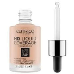 CATRICE HD Liquid Coverage 30 ml Flacon compte-gouttes Liquide 040 Warm Beige