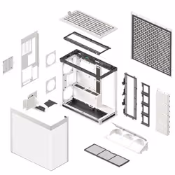 HAVN HS 420 VGPU Midi Tower Blanc - Vue supplémentaire 7
