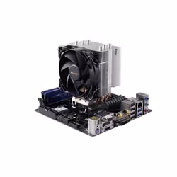 be quiet! Pure Rock Slim Processeur Refroidisseur 9,2 cm Noir, Cuivre, Argent - Vue supplémentaire 4