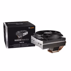 be quiet! Shadow Rock TF 2 Processeur Refroidisseur 13,5 cm Noir, Cuivre, Argent - Vue supplémentaire 5