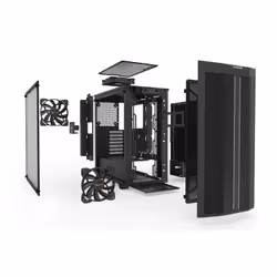 be quiet! Pure Base 500DX Bureau Noir - Vue supplémentaire 4