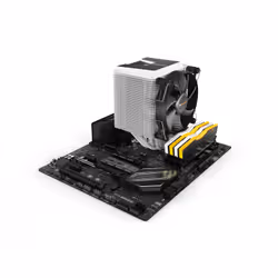 be quiet! Shadow Rock 3 White Processeur Refroidisseur 12 cm Blanc - Vue supplémentaire 3