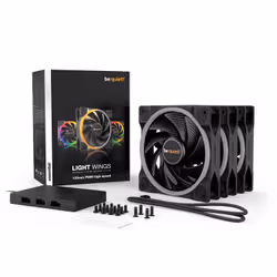 be quiet! Light Wings | 120mm PWM Triple Pack high-speed Boitier PC Ventilateur 12 cm Noir 3 pièce(s) - Vue supplémentaire 5