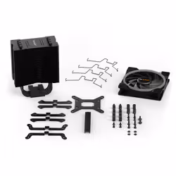 be quiet! Pure Rock 2 FX Black Processeur Refroidisseur d'air 12 cm Noir - Vue supplémentaire 6