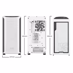 be quiet! Shadow Base 800 DX White Midi Tower Blanc - Vue supplémentaire 2
