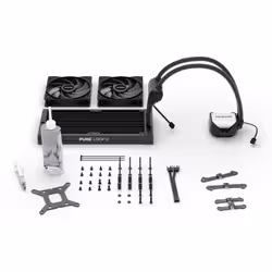 be quiet! Pure Loop 2 | 240mm Processeur Refroidisseur de liquide tout-en-un 12 cm Noir 1 pièce(s) - Vue supplémentaire 5